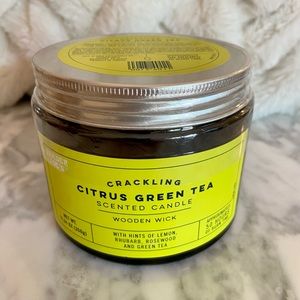 Trader Joe’s Crackling Citrus Green Tea Candle